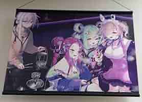 Hookah Haze フーカーヘイズ ラバー デスクマット 集合 あむ くるみ Hookah Haze フーカーヘイズ ラバー デスクマット 集合 あむ